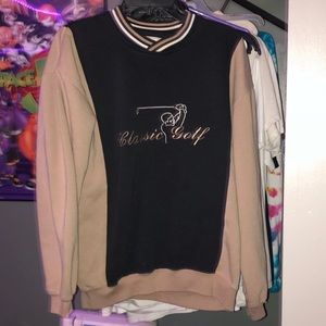 Men’s golf sweater